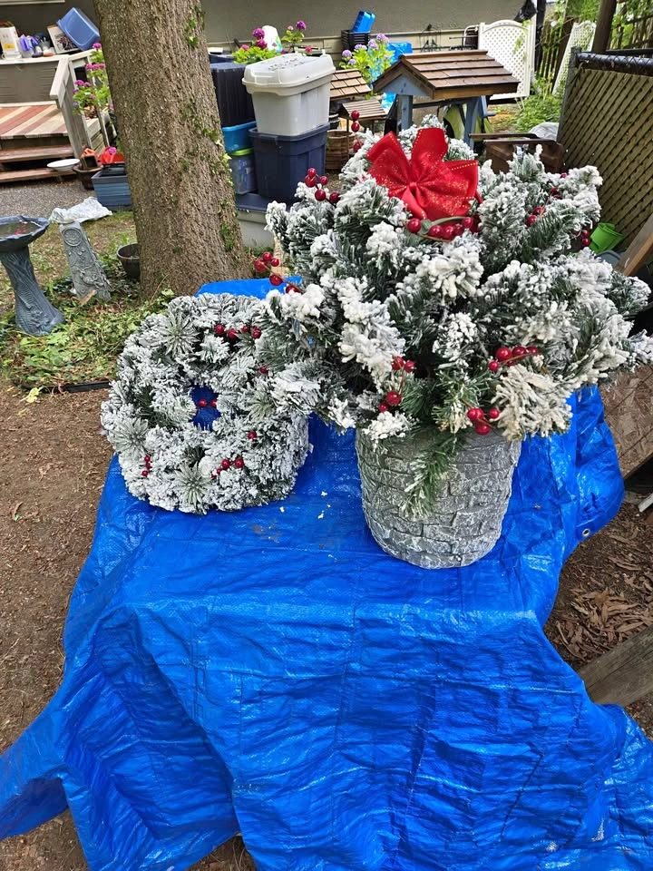 Wreath & Topiary Set