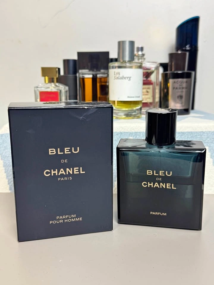 Blue de Chanel 150ml Parfum ~ 75ml Left