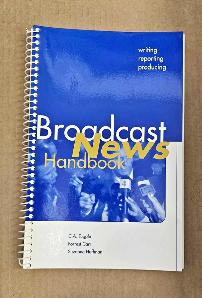 Like New "Broadcast News Handbook" Textbook - Perfect Spiral Bin