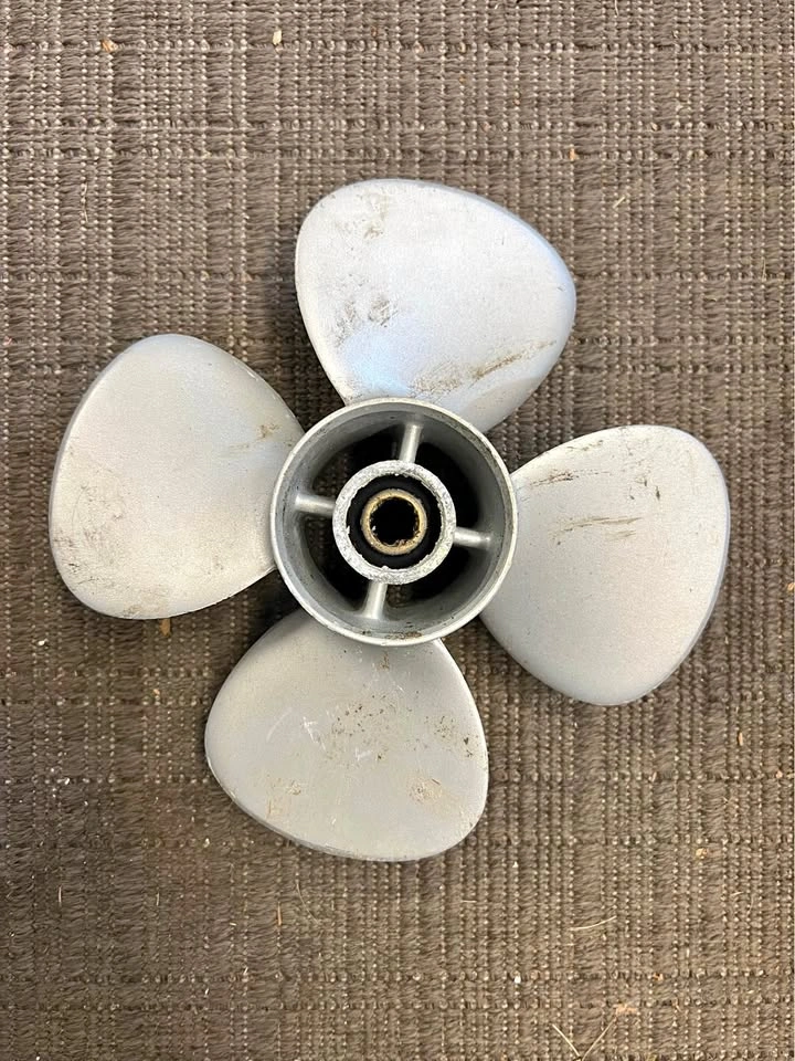 Mercury 15hp Pro Kicker Propeller - 10x7 4-Blade Aluminum