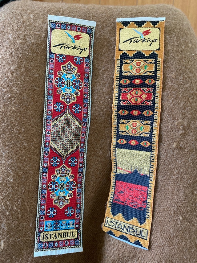 Istanbul Woven Bookmarks