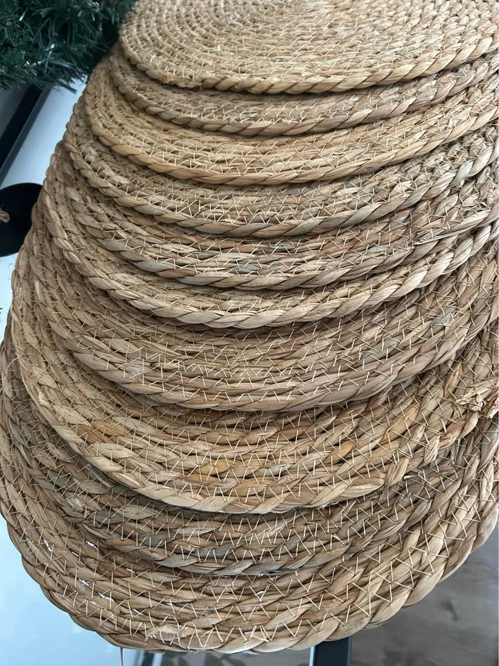 Set of 10 Rattan Placemats - photo 2