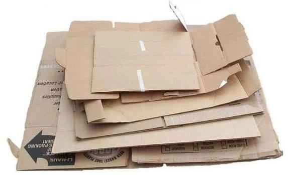 Flattened cardboard boxes of various sizes - photo 2