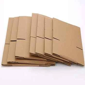Flattened cardboard boxes of various sizes - photo 3