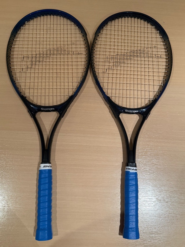 Pair of Slazenger Panther Tournament Tennis Racquets