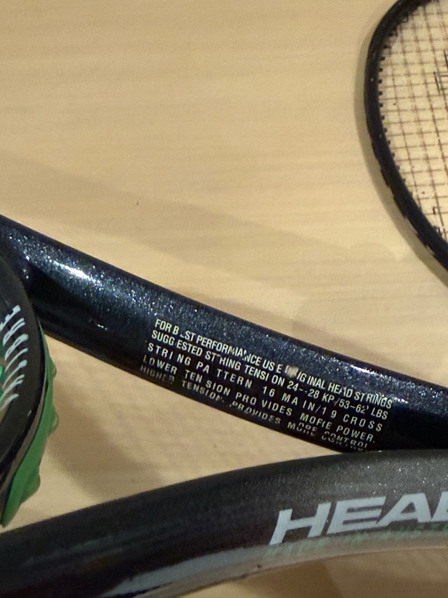 HEAD Calibre Tennis Racquets Pair - photo 4