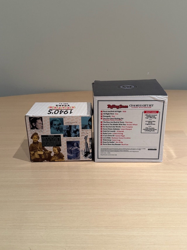 Rolling Stone CD and Mug Gift Set and 1940s Yesteryears Mug - photo 4