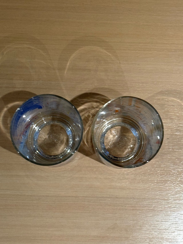 Disney World 25th Anniversary Remember the Magic Glass Tumblers - photo 5