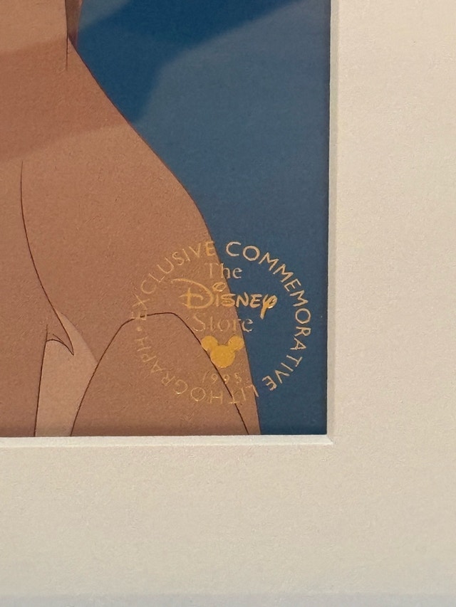 The Lion King Disney Store Lithograph - photo 3