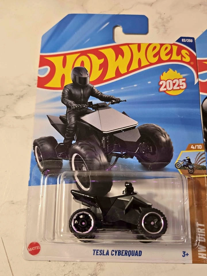 Hot wheels tesla cyberquad