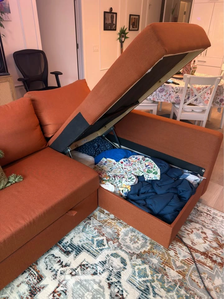 IKEA FRIHETEN Sofa Bed with storage - photo 5