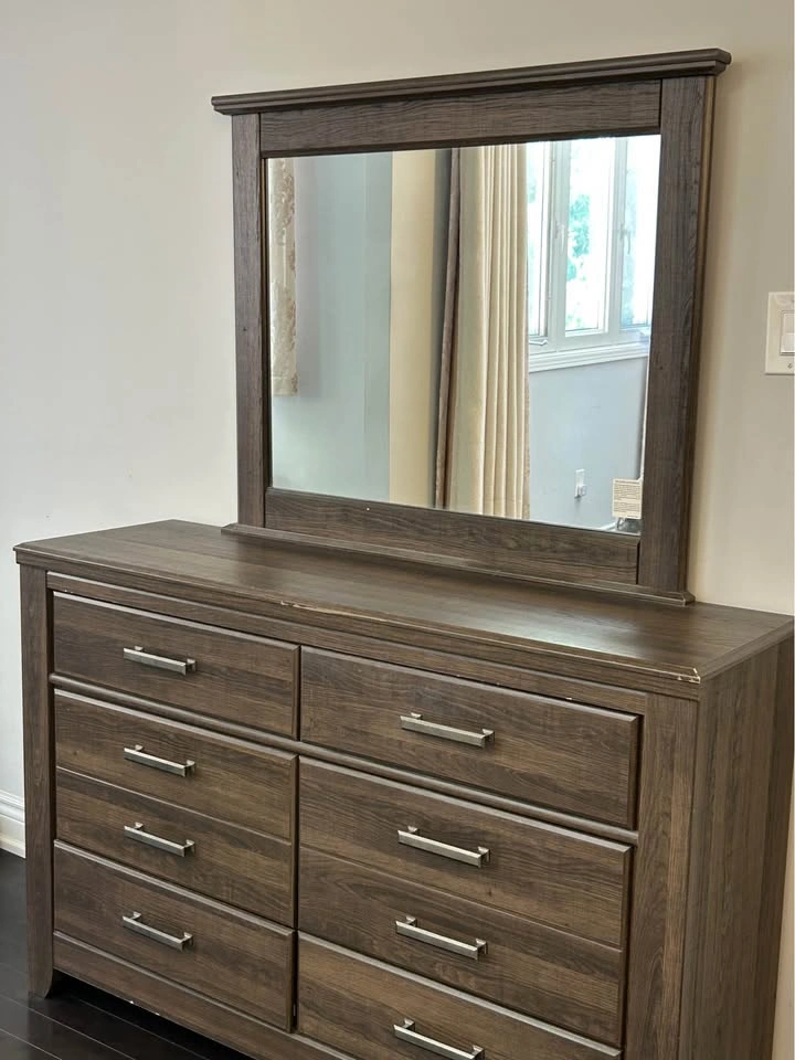 5-Piece Modern Wood Bedroom Set - King Size - photo 2