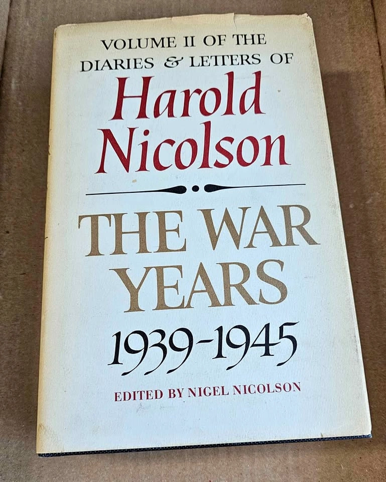 Deadstock WWII Hardcover The War Years 1939-1945 with Insert