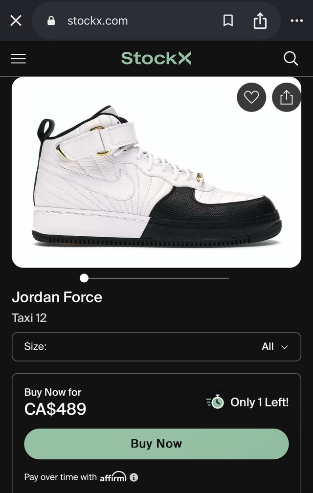 Nike Jordan Force Fusion 12