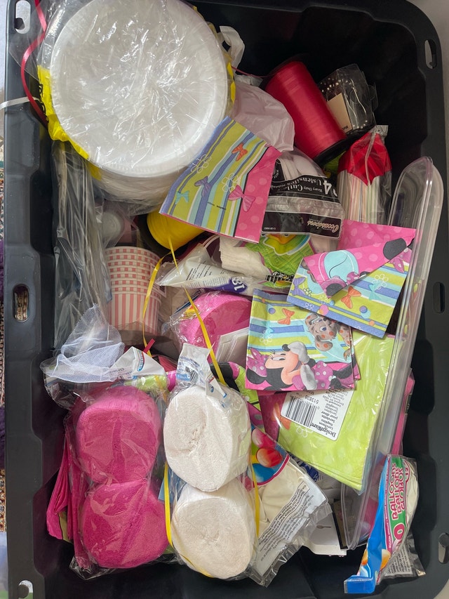 Party Supplies Lot
