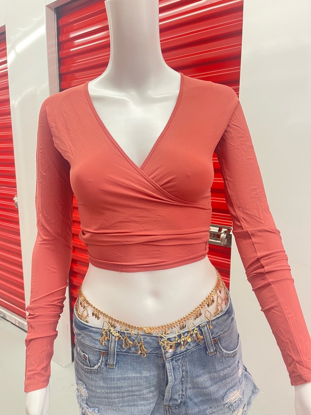 Wilfred Wrap Crop Top - photo 3