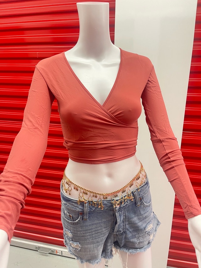 Wilfred Wrap Crop Top - photo 4