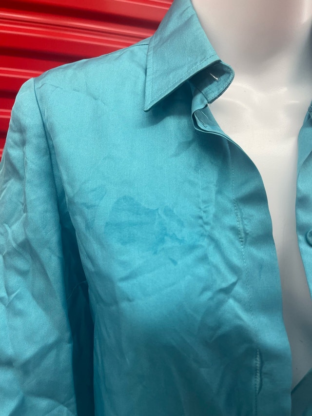 Versace Satin Blouse Top - photo 5