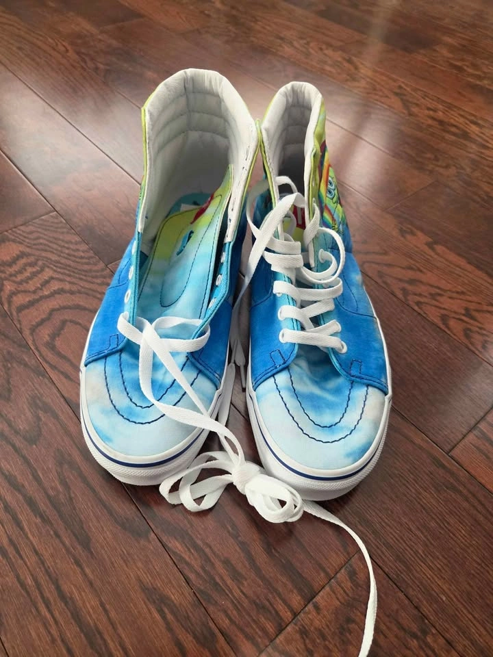Vans x SpongeBob Sk8-Hi Imaginaaation Rainbow Men's 8.5 - photo 2