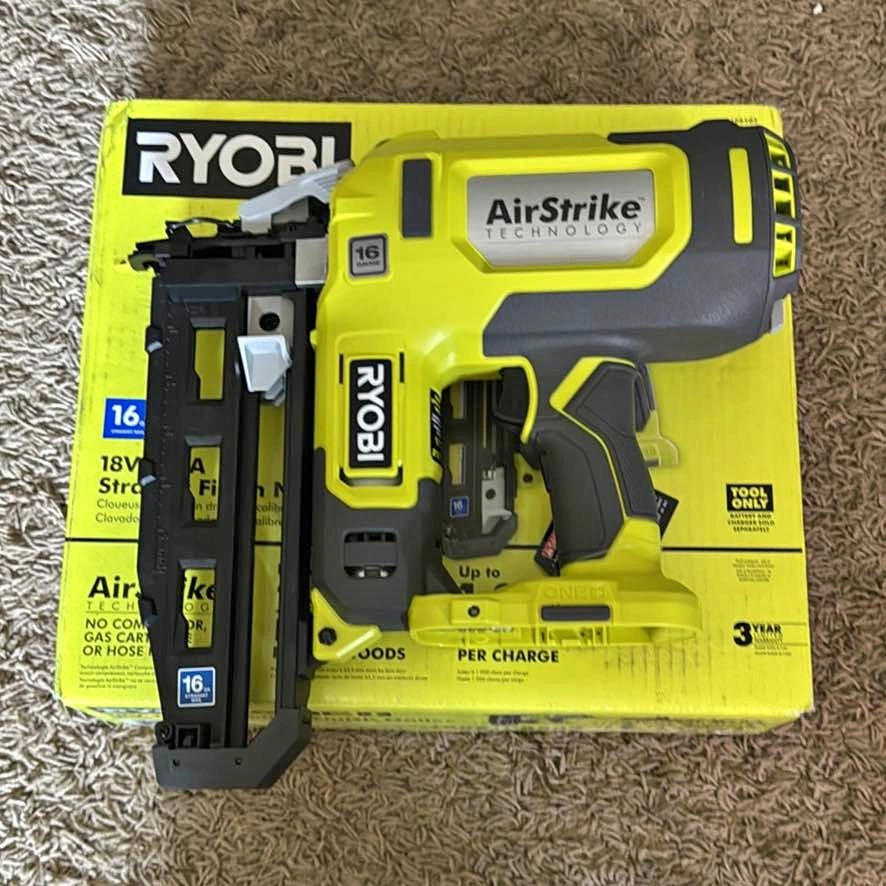 Ryobi One+ 18V 16-Gauge Finish Nailer (Tool Only)