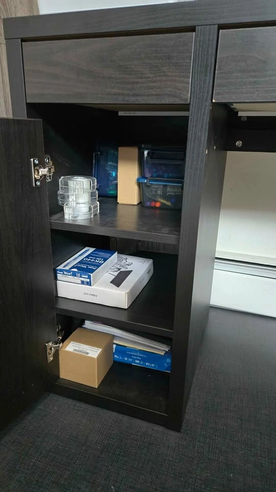 IKEA MICKE Desk with Add-on Unit - photo 4