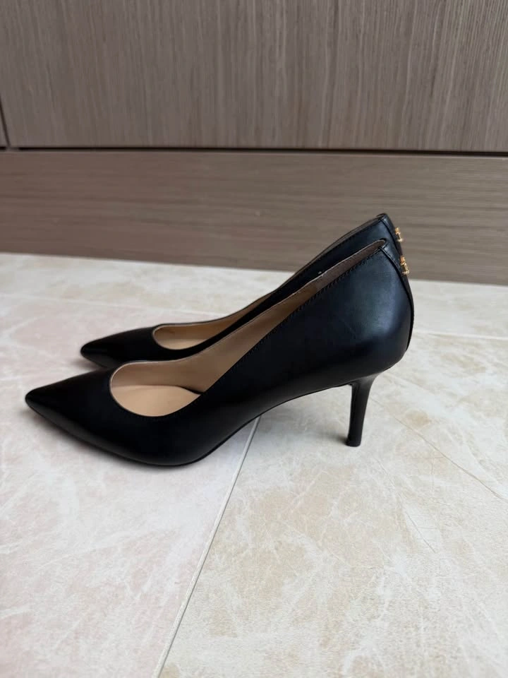 Ralph Lauren Lanette Leather Pumps - Size 7 - photo 2