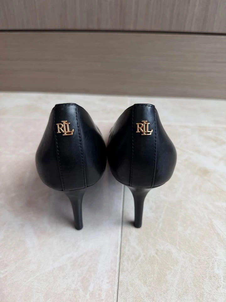 Ralph Lauren Lanette Leather Pumps - Size 7 - photo 3