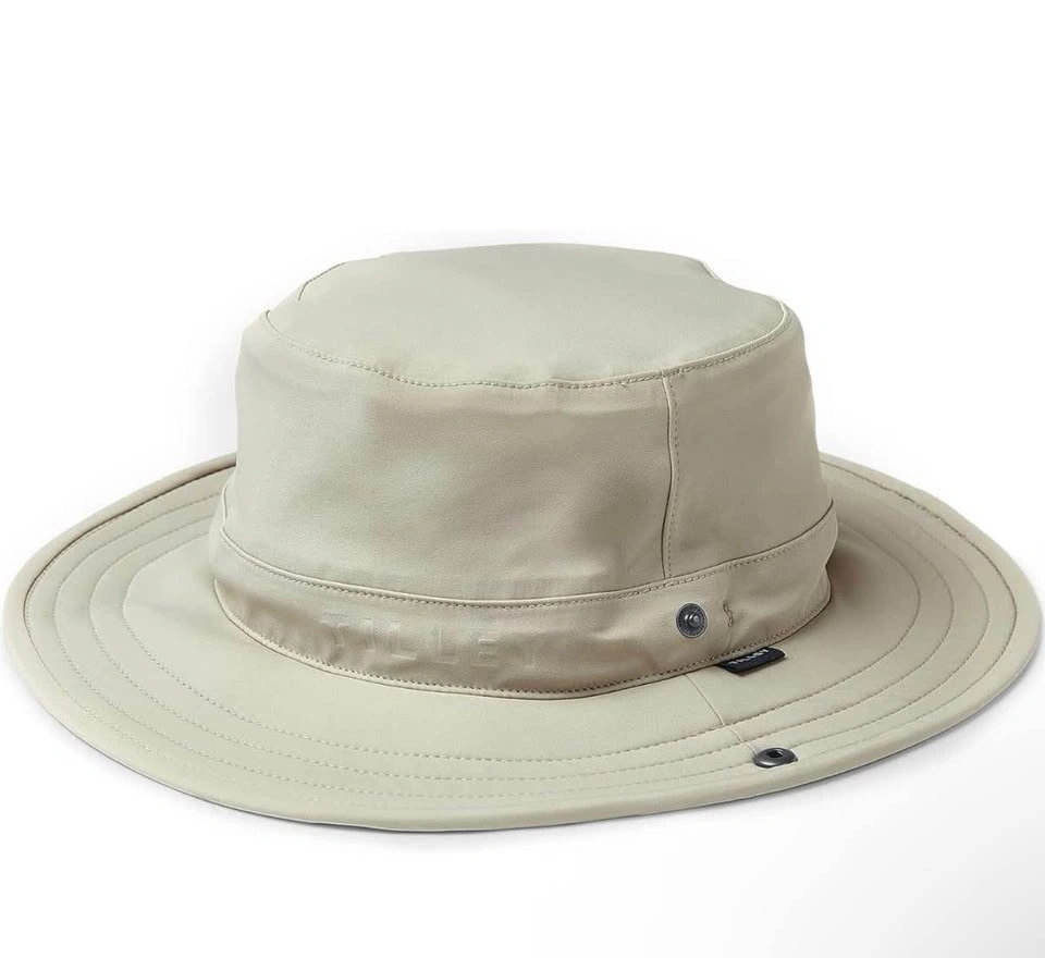 Tilley Performance Wide Brim Sun Hat XL Beige UPF Outdoor Hiking - photo 4