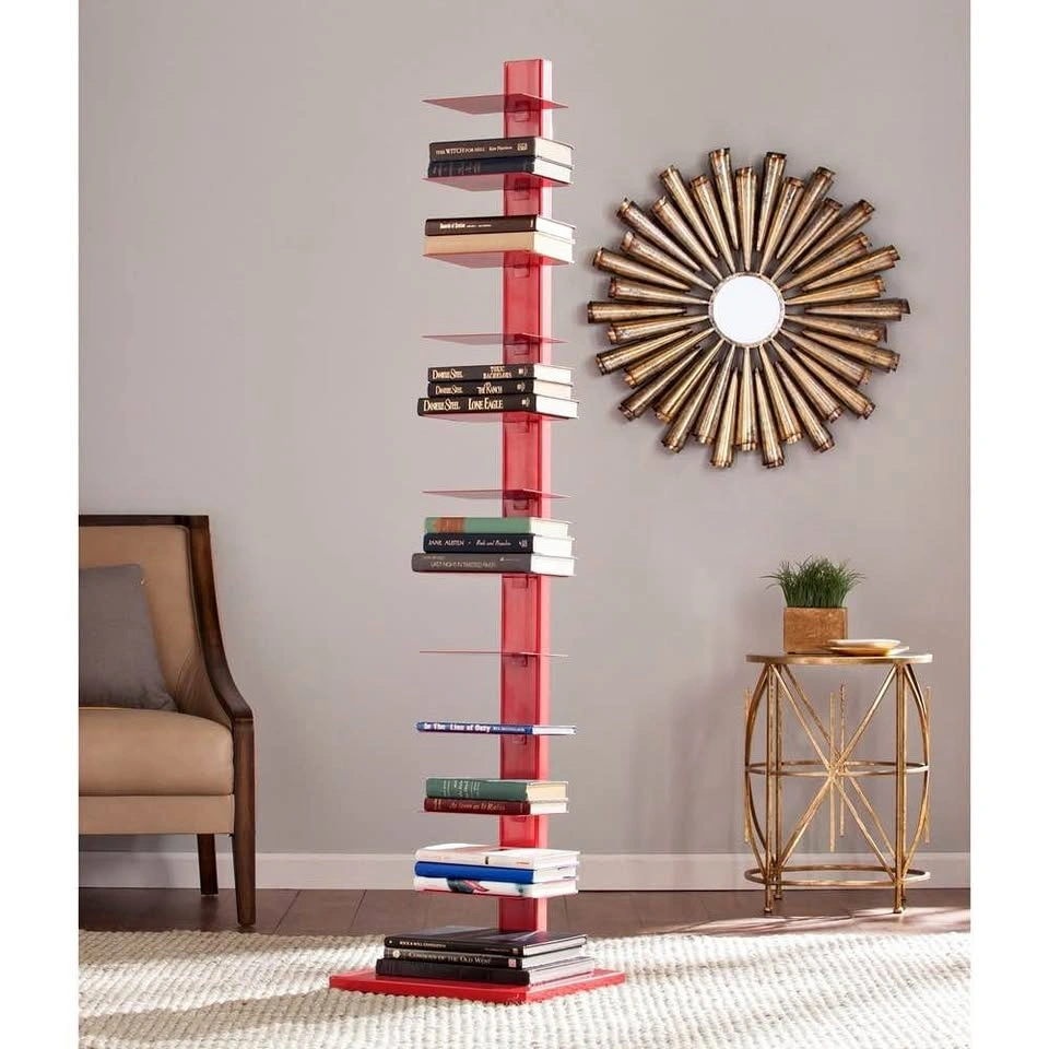 Southern Enterprises Spine Tower Shelf - Red