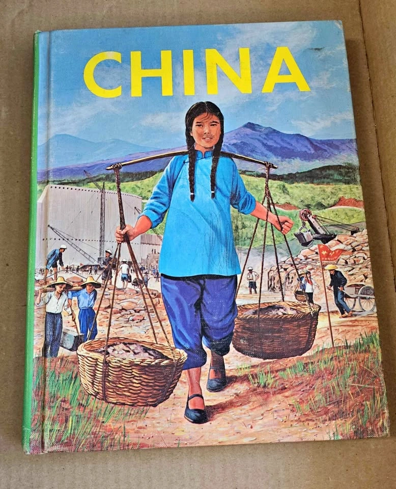 Vintage 1966 "CHINA" Educational Hardcover - Fideler Company