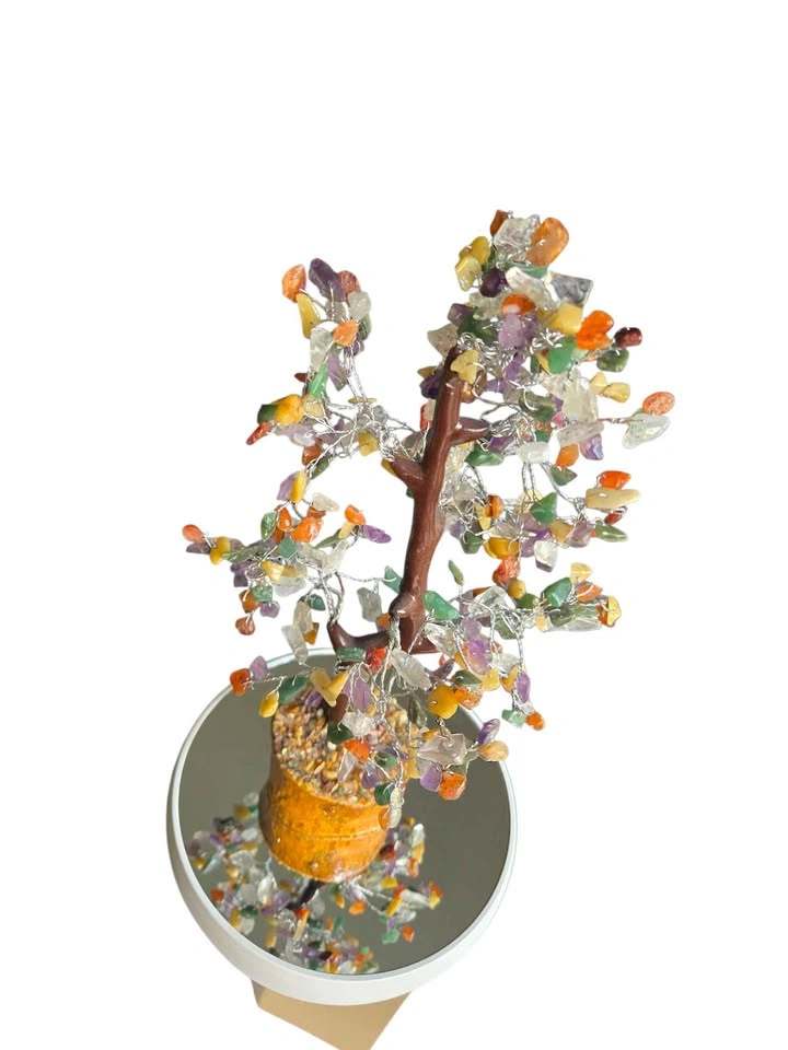 Energy Balancing Gem Tree – Handmade Crystal Bonsai - photo 3