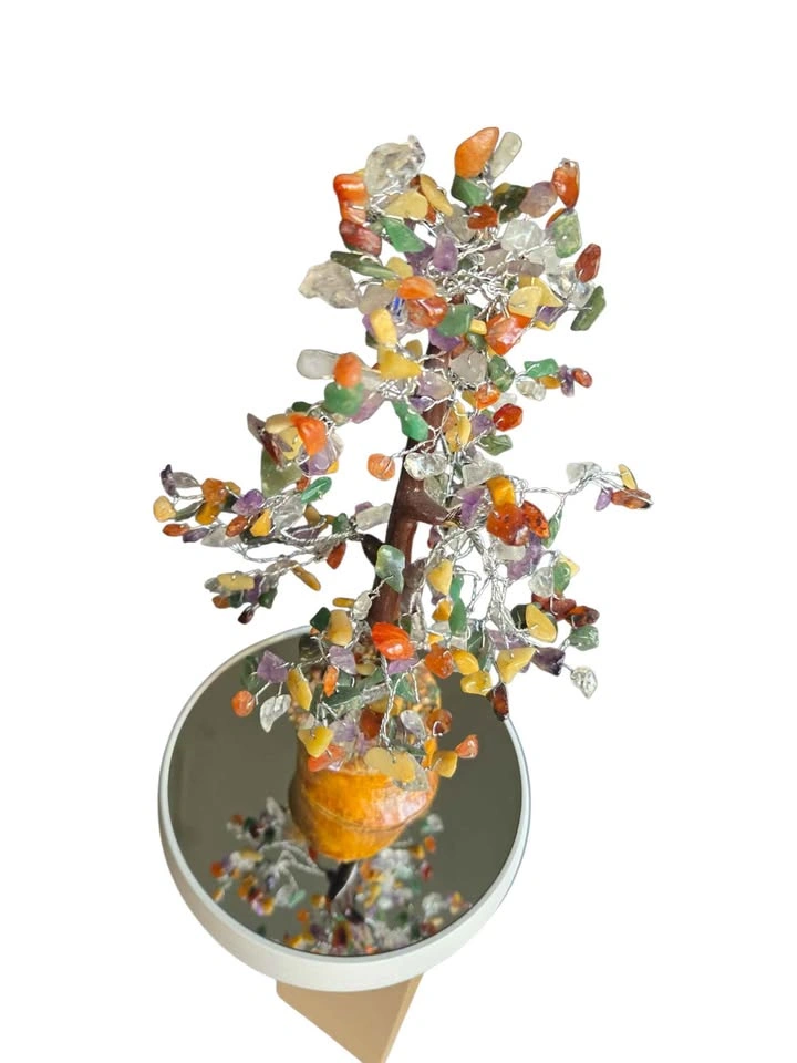 Energy Balancing Gem Tree – Handmade Crystal Bonsai - photo 4