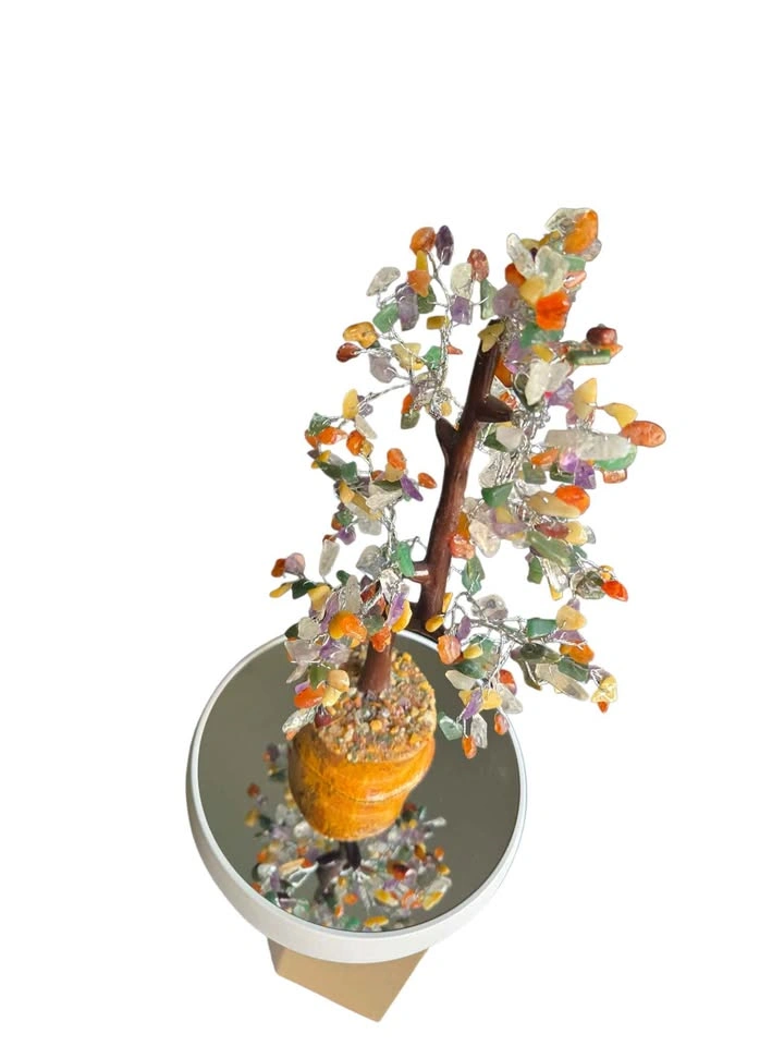 Energy Balancing Gem Tree – Handmade Crystal Bonsai - photo 5