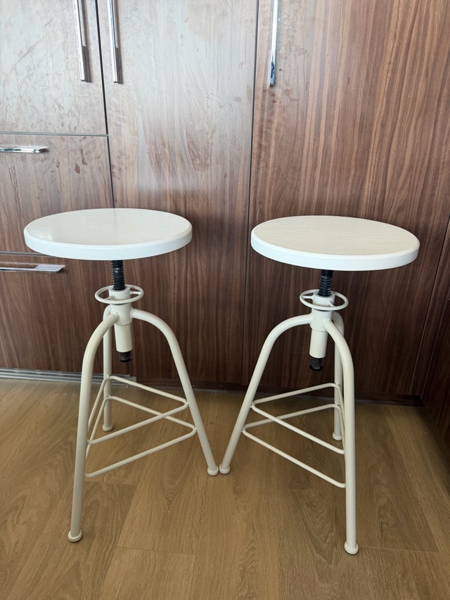 White Bar Stools