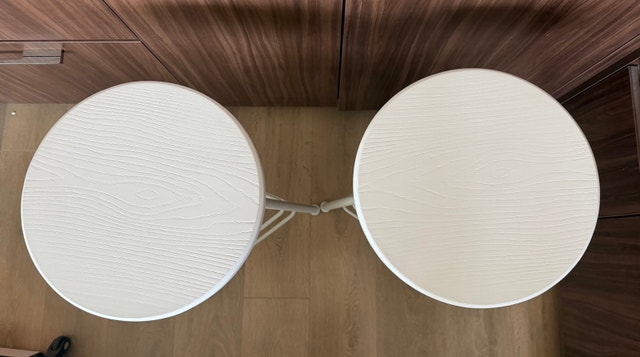 White Bar Stools - photo 4