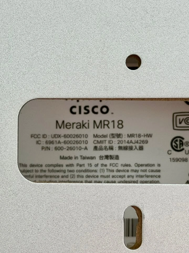 Cisco Meraki MR18 - photo 2