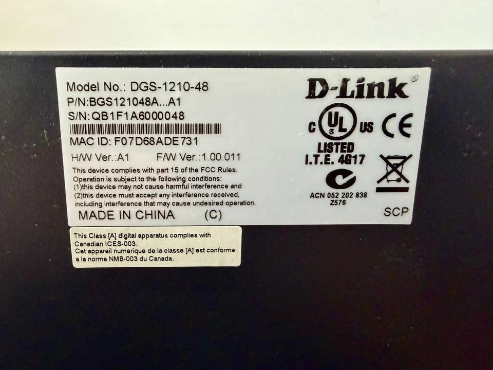 D-Link DGS-1210-48 - photo 2