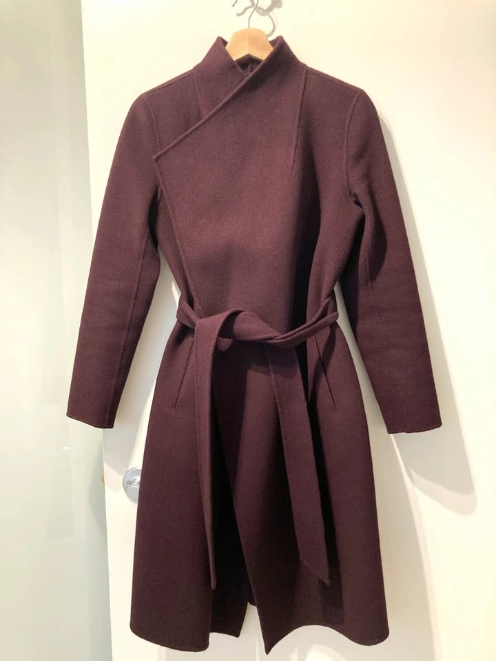 LINE The Label Mara 100% Wool Wrap Coat Or Meghan Coat - photo 5