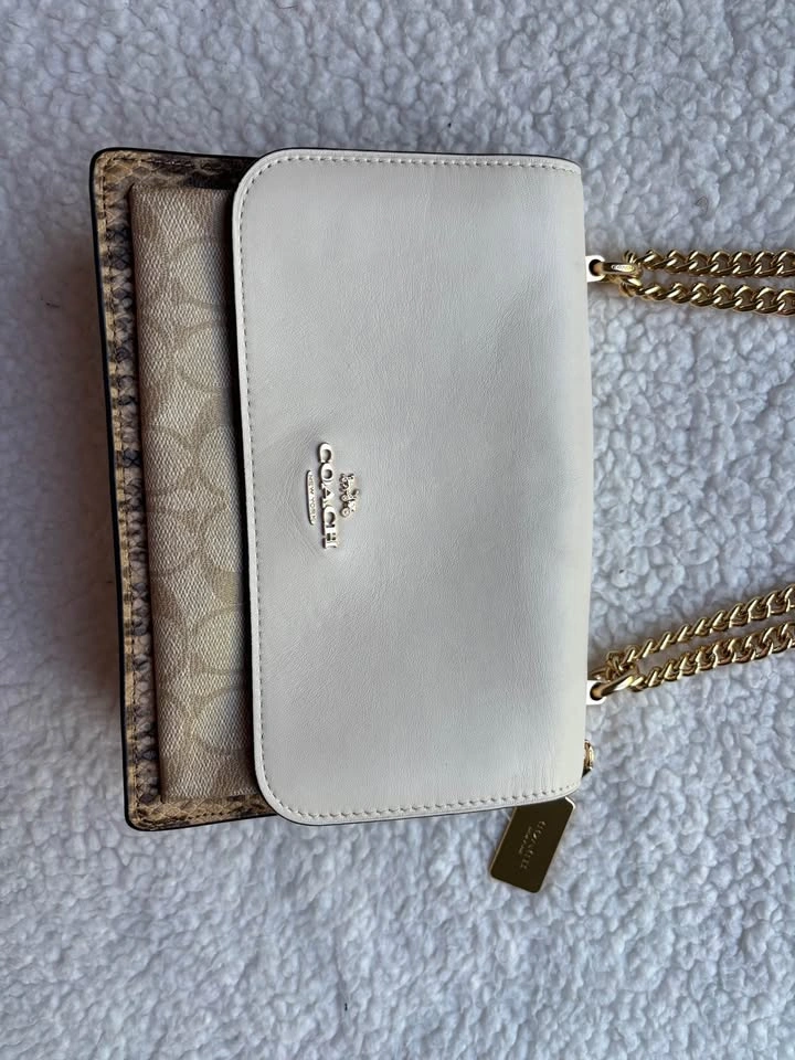 Coach Cream/Beige Monogram Klare Small Crossbody /Shoulder Bag - photo 3