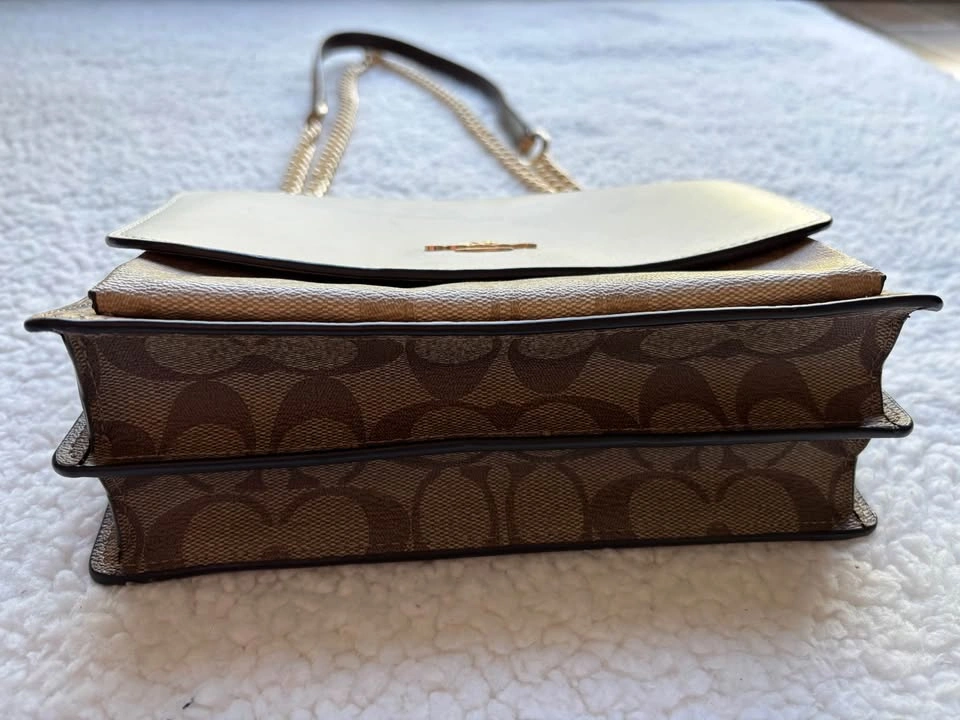 Coach Cream/Beige Monogram Klare Small Crossbody /Shoulder Bag - photo 4