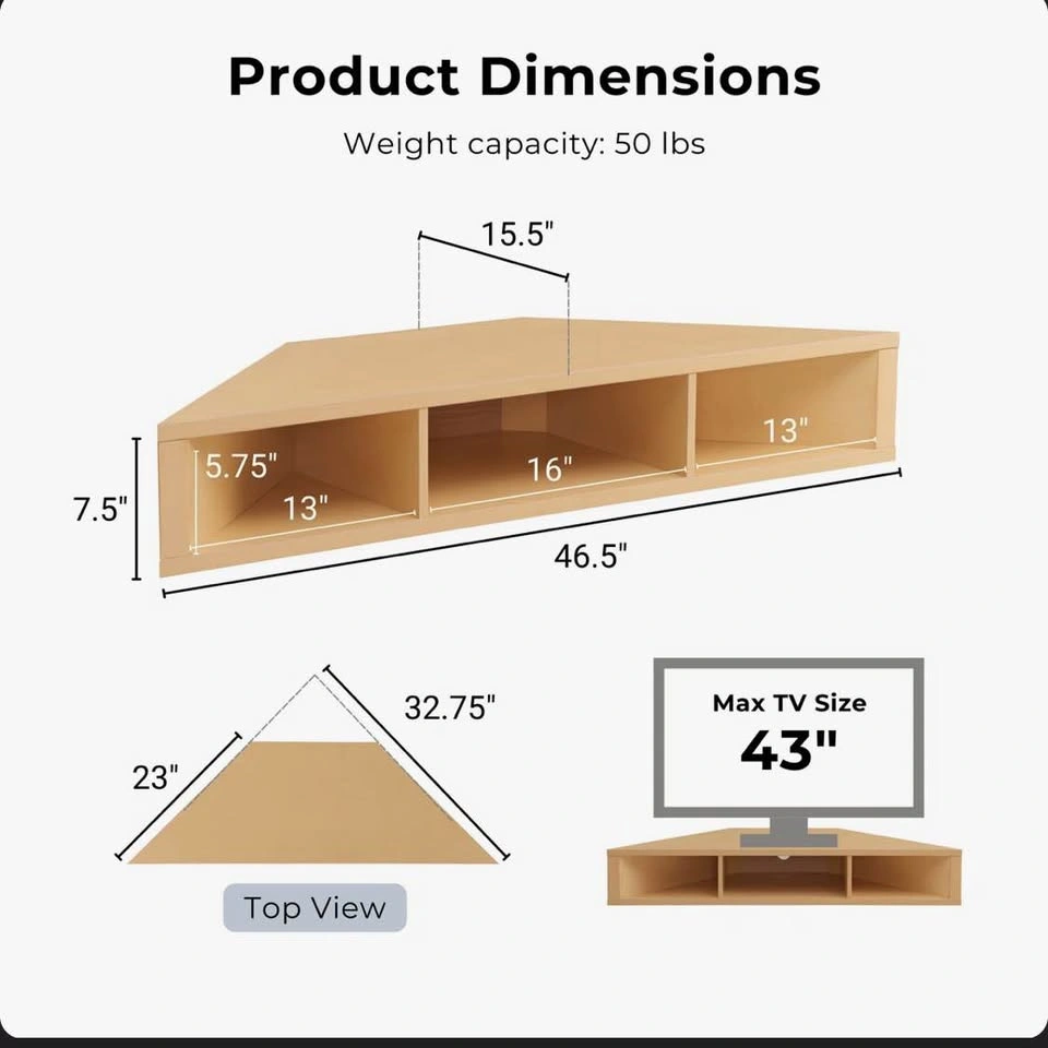Wood Tv Stand - photo 5