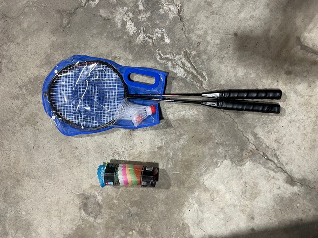 Badminton Set with Extra Birdies