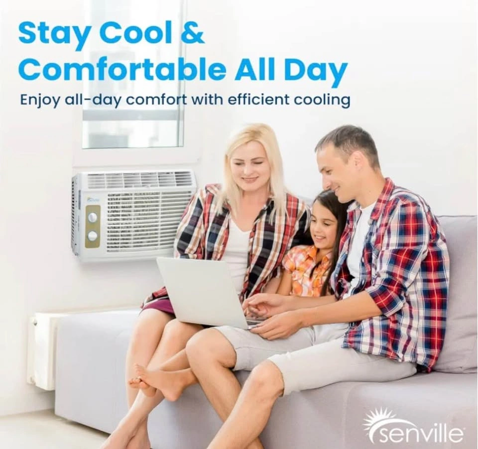 Senville 5,000 BTU Window Air Conditioner and Fan - photo 5