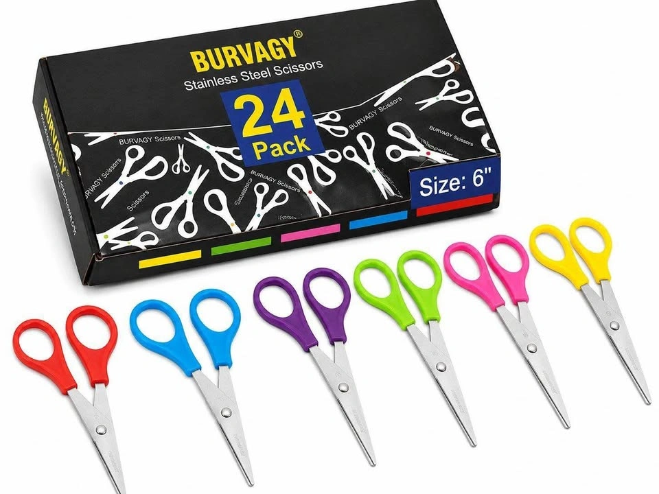 Colorful scissors set 24 Pack - photo 2