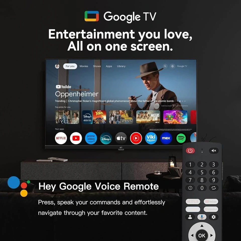 32 Inch Google Smart TV HD 720p with Play and Cast - photo 5