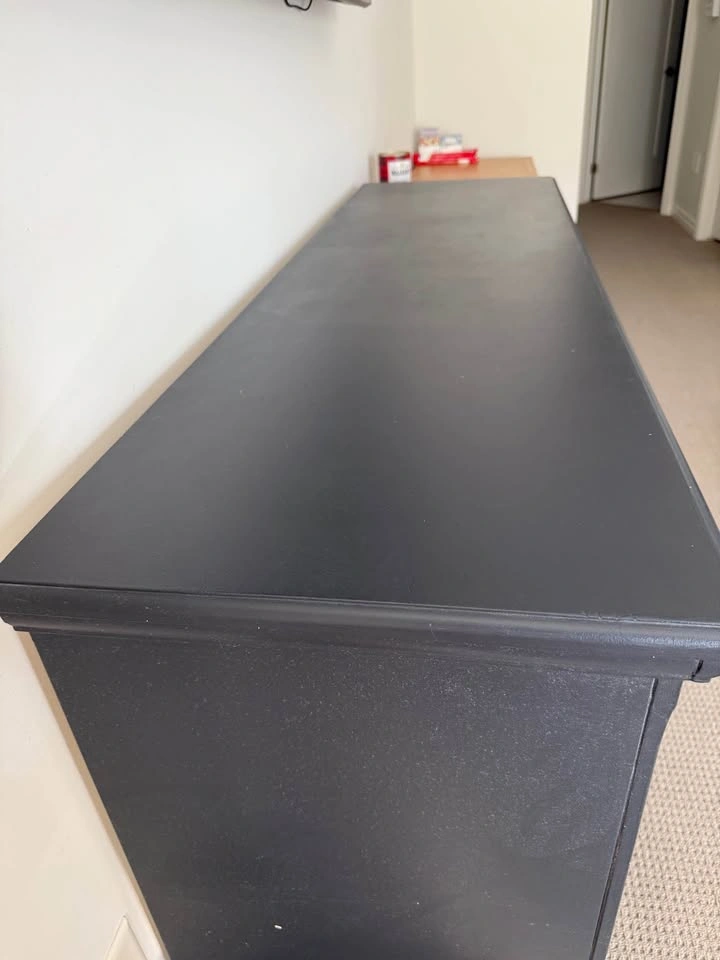 Charcoal Gray Dresser and Chest of Drawers Set - photo 2