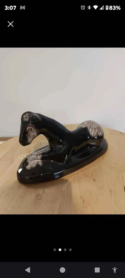 Rare Vintage Walt Disney Sitting Horse by Canadiana Pottery - photo 2