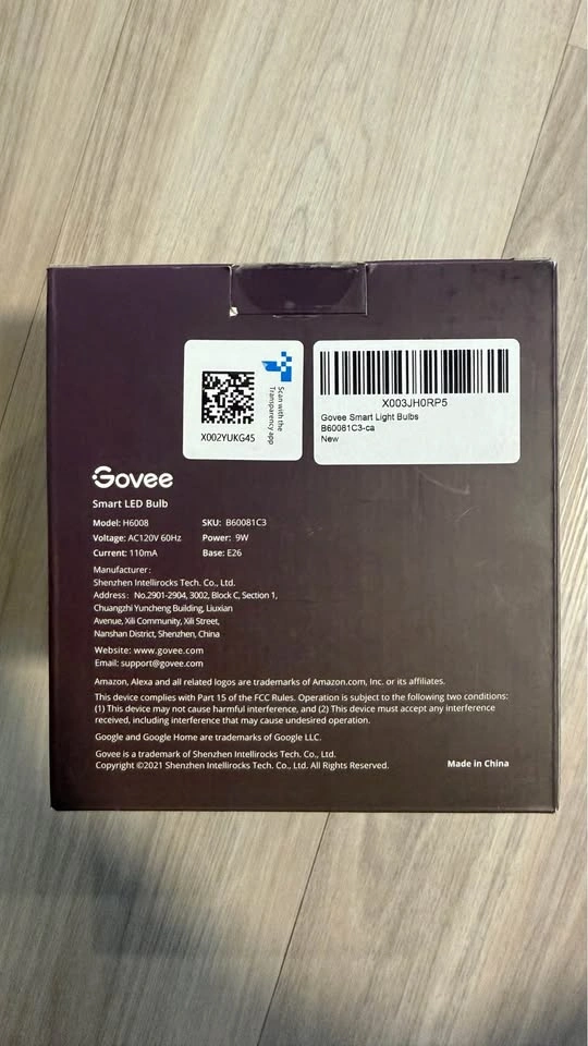 Govee RGBWW Smart LED Bulbs (4-Pack) - Excellent condition - photo 4