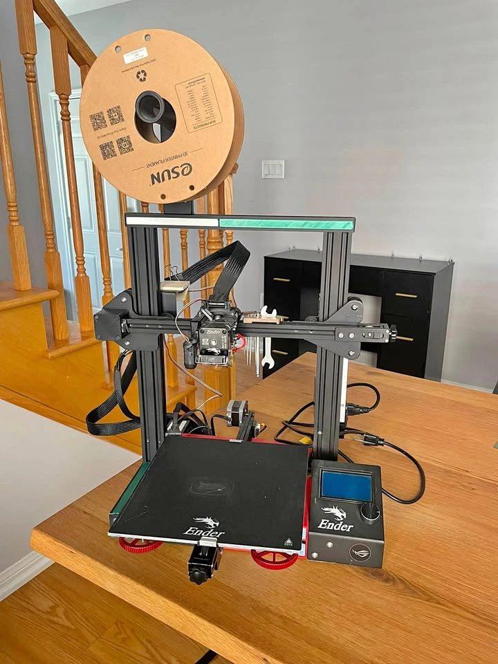 Creality Ender 3 3D Printer Upgraded - With CRTouch Auto-Levelli