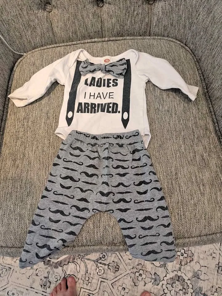 Ladies I have arrived matching outfit 6m thumbnail